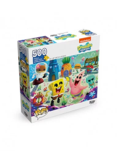 Bob Esponja POP! Puzzle Poster (500 piezas)