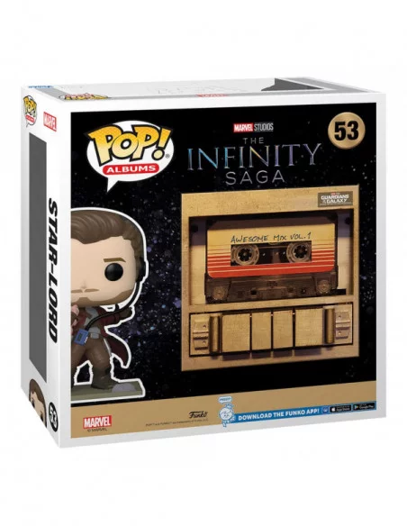 Guardianes de la Galaxia POP! Albums Vinyl Figura Awesome Mix 9 cm