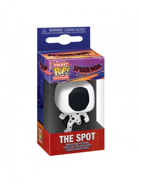 Spider-Man: Across the Spider-Verse Llaveros Pocket POP! Vinyl The Spot 4 cm Expositor (12)