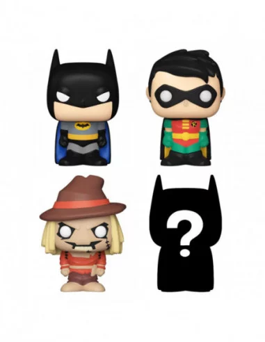 DC Pack de 4 Figuras Bitty POP! Vinyl Batman 2,5 cm