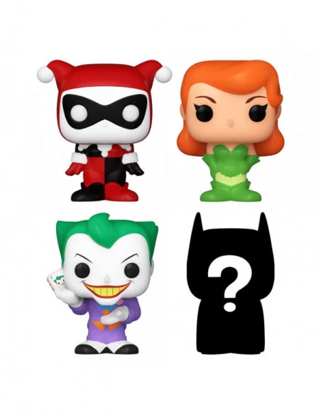 DC Pack de 4 Figuras Bitty POP! Vinyl Harley Quinn 2,5 cm