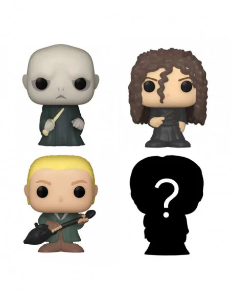 Harry Potter Pack de 4 Figuras Bitty POP! Vinyl Voldemort 2,5 cm