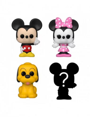 Disney Pack de 4 Figuras Bitty POP! Vinyl Mickey 2,5 cm