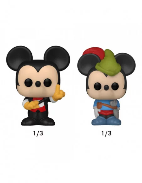 Disney Pack de 4 Figuras Bitty POP! Vinyl Mickey 2,5 cm