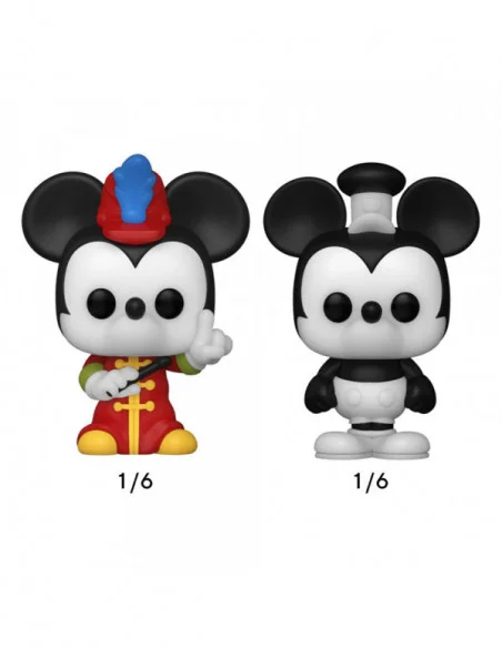 Disney Pack de 4 Figuras Bitty POP! Vinyl Mickey 2,5 cm