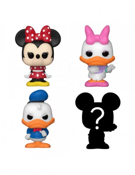 Disney Pack de 4 Figuras Bitty POP! Vinyl Minnie 2,5 cm