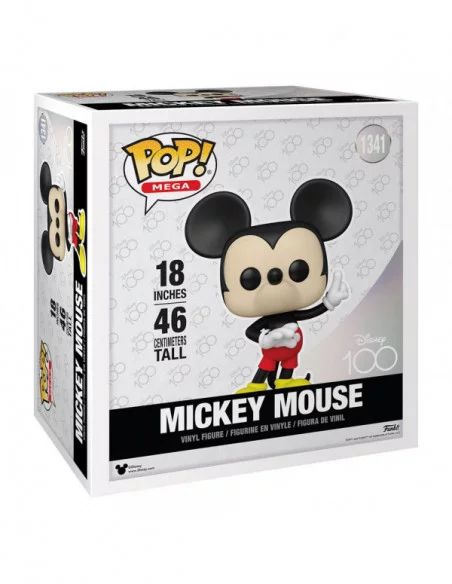 Disney 100th POP! Mega Vinyl Super Sized Figura Mickey Mouse 46 cm