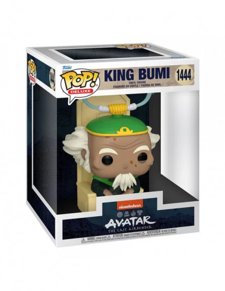 Avatar: la leyenda de Aang Figura POP! Deluxe Vinyl King Bumi 9 cm