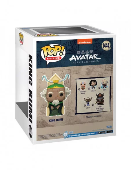 Avatar: la leyenda de Aang Figura POP! Deluxe Vinyl King Bumi 9 cm