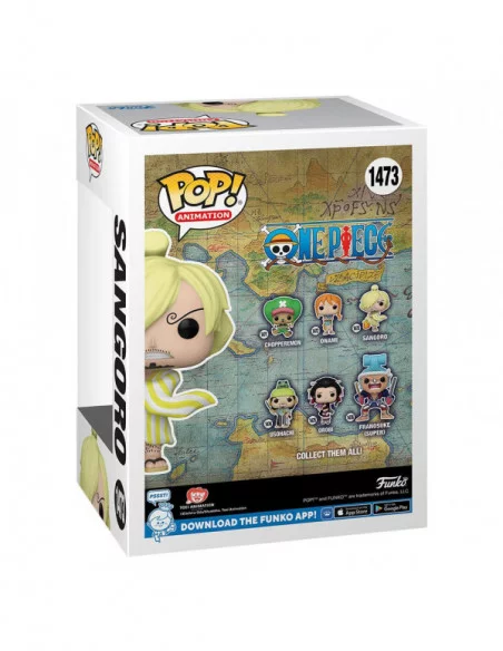 One Piece Figura POP! Animation Vinyl Sangoro (Wano) 9 cm