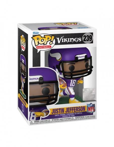 NFL POP! Football Vinyl Figura Vikings - Justin Jefferson 9 cm