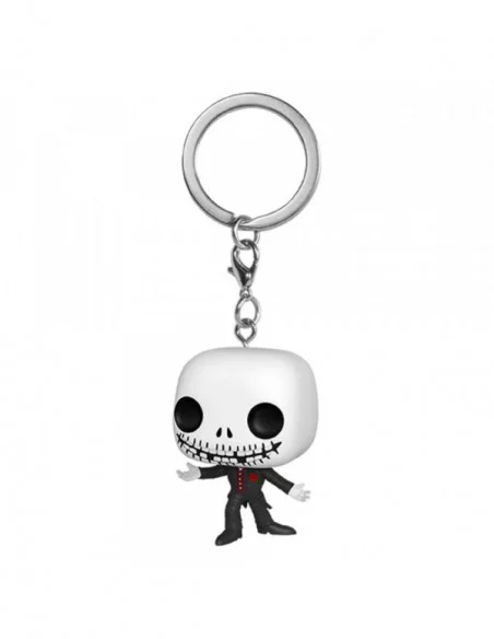 Pesadilla antes de Navidad 30th Llaveros Pocket POP! Vinyl Formal Jack 4 cm Expositor (12)