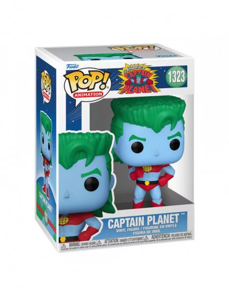 Capitán Planeta y los planetarios Figura POP! Animation Captain Planet 9 cm