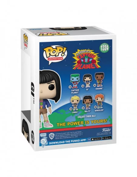 Capitán Planeta y los planetarios Figura POP! Animation Gi 9 cm