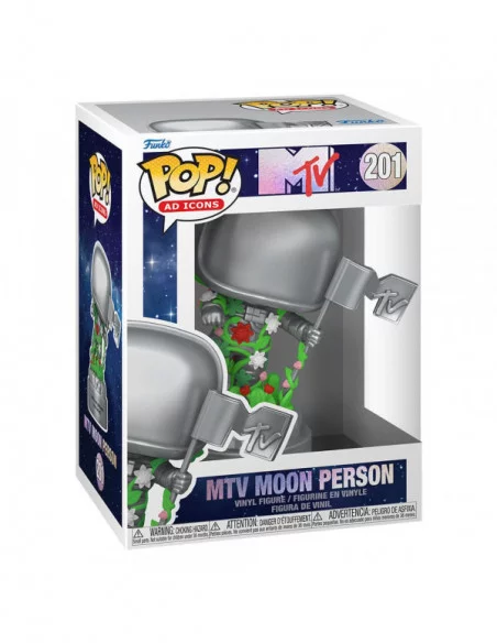 MTV 40th POP! Ad Icons Vinyl Figura Moon Person 9 cm