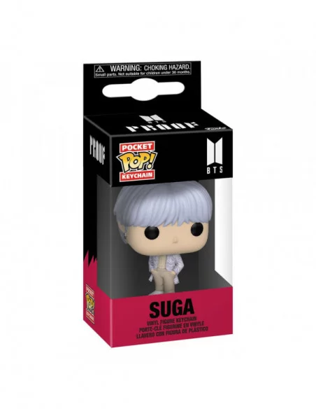 BTS Llaveros Pocket POP! Vinyl Suga 4 cm Expositor (12)