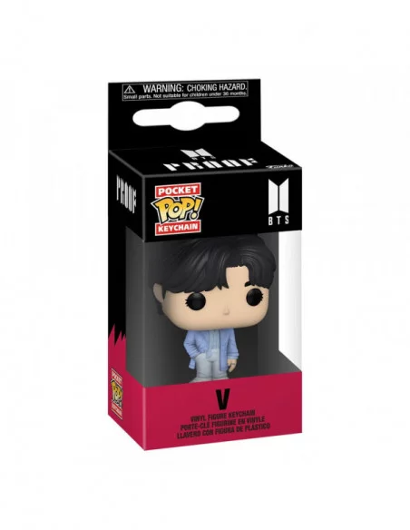 BTS Llaveros Pocket POP! Vinyl V 4 cm Expositor (12)