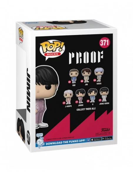 BTS POP! Rocks Vinyl Figura Jimin 9 cm