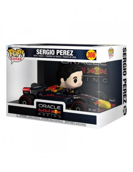 Fórmula 1 POP! Rides Super Deluxe Vinyl Figura Sergio Perez 15 cm