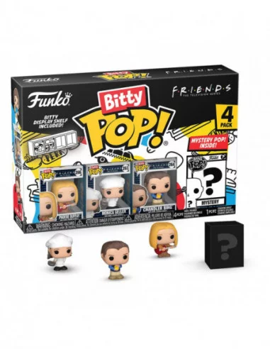 Friends Pack de 4 Figuras Bitty POP! Vinyl Phoebe 2,5 cm