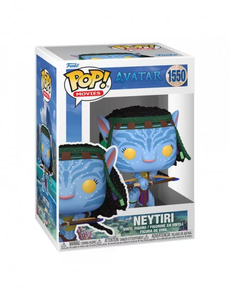 Avatar: El sentido del agua Figura POP! Movies Vinyl Neytiri (Battle) 9 cm