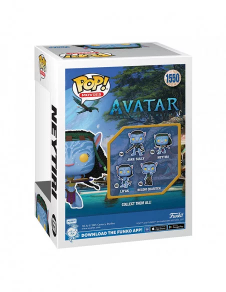 Avatar: El sentido del agua Figura POP! Movies Vinyl Neytiri (Battle) 9 cm