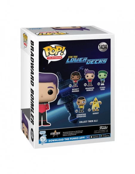 Star Trek Lower Decks Figura POP! TV Vinyl Bradward 9 cm