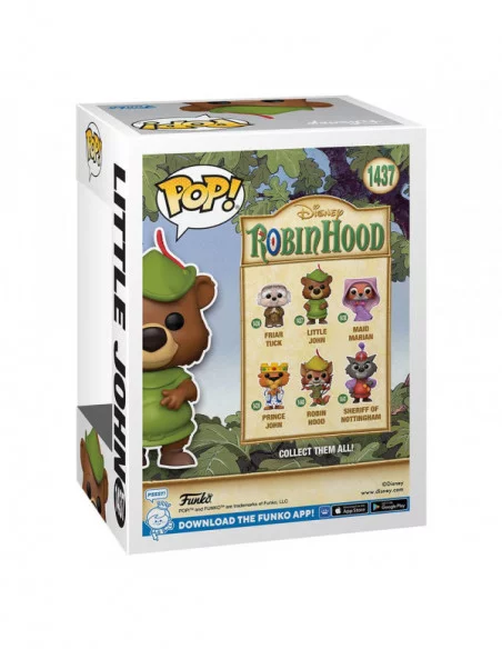 Robin Hood Figura POP! Disney Vinyl Little Jon 9 cm