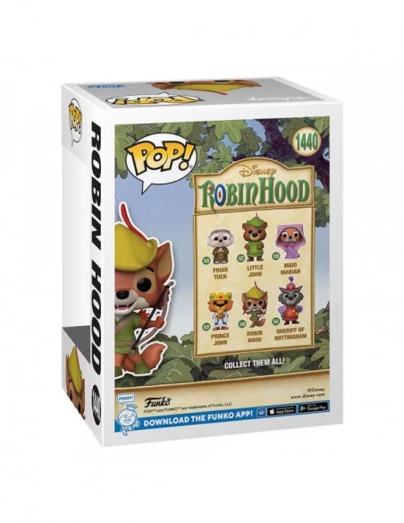 Robin Hood Figura POP! Disney Vinyl Robin Hood 9 cm