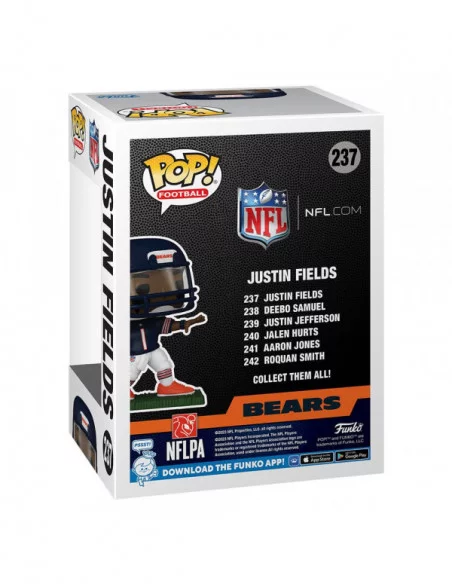 NFL POP! Football Vinyl Figura Bears - Justin Fields 9 cm