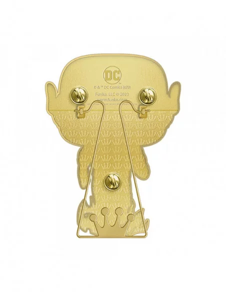 DC Comics DOTD Loungefly POP! Pin Chapa esmaltada Flash (Glow-in-the-Dark) 10 cm