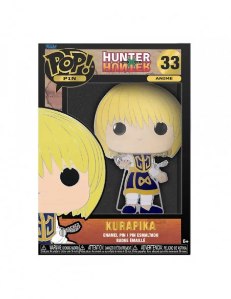 Hunter & Hunter POP! Pin Chapa esmaltada Kurapika 10 cm