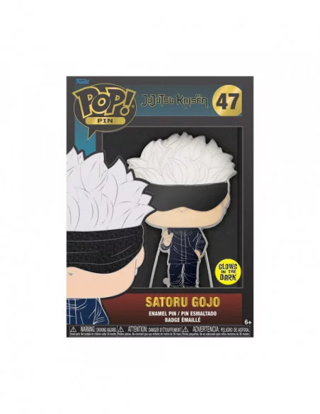 Jujutsu Kaisen POP! Pin Chapa esmaltada Satoru Gojo 10 cm