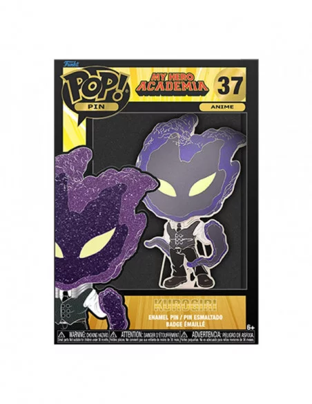 My Hero Academia POP! Pin Chapa esmaltada Kurogiri 10 cm