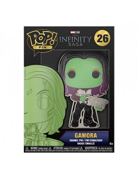 Marvel Infinity Saga POP! Pin Chapa esmaltada Gamora 10 cm