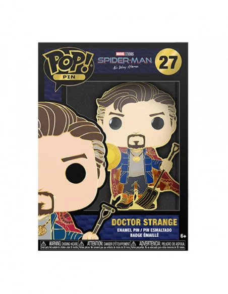 Marvel: Spider-Man POP! Pin Chapa esmaltada Dr. Strange 10 cm