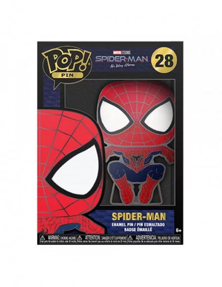 Marvel: Spider-Man POP! Pin Chapa esmaltada Andrew Garfield 10 cm