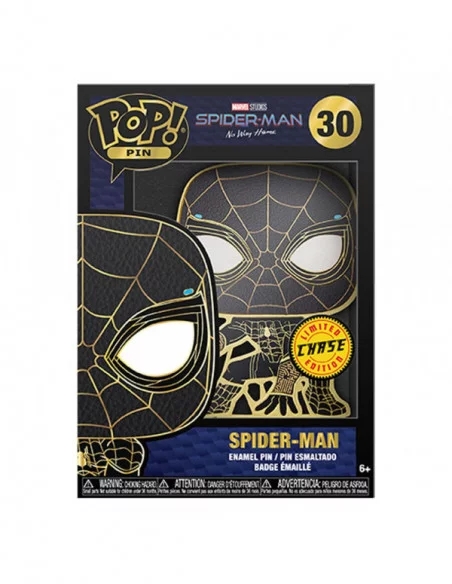 Marvel: Spider-Man POP! Pin Chapa esmaltada Tom Holland 10 cm