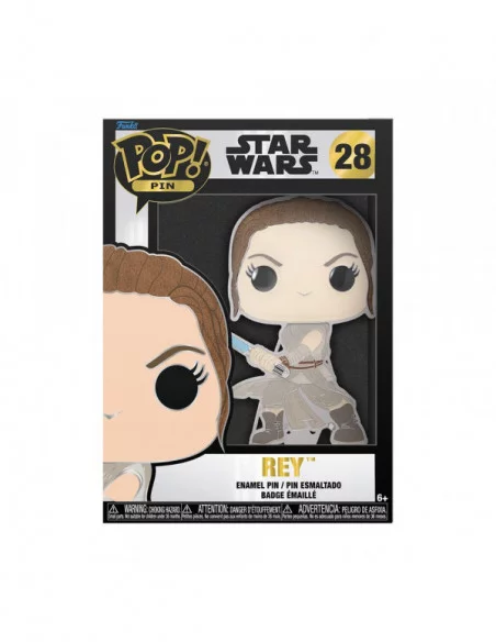 Star Wars POP! Pin Chapa esmaltada Rey 10 cm