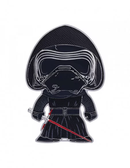 Star Wars POP! Pin Chapa esmaltada Kylo Ren 10 cm