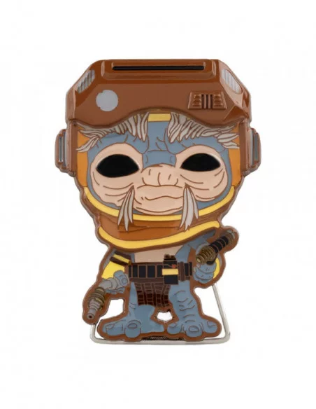 Star Wars POP! Pin Chapa esmaltada Babu Frik 10 cm