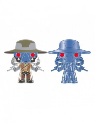 Star Wars Clone Wars Loungefly POP! Pin Chapa esmaltada Cad Bane 10 cm