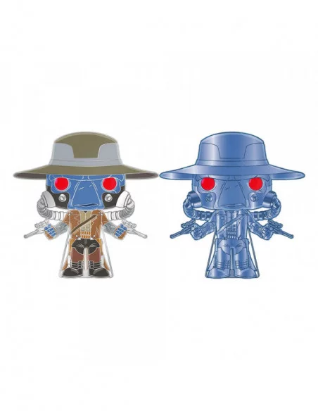 Star Wars Clone Wars Loungefly POP! Pin Chapa esmaltada Cad Bane 10 cm