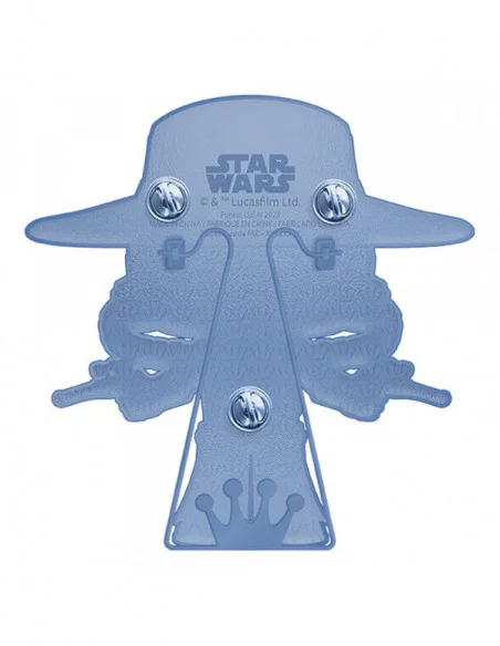 Star Wars Clone Wars Loungefly POP! Pin Chapa esmaltada Cad Bane 10 cm