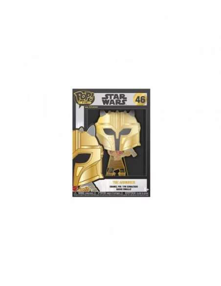 Star Wars Loungefly POP! Pin Chapa esmaltada The Armorer 10 cm