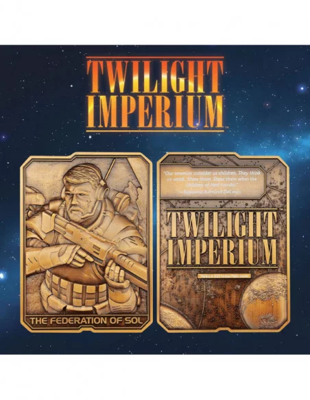 Twilight Imperium Lingote The Federation of Sol Limited Edition