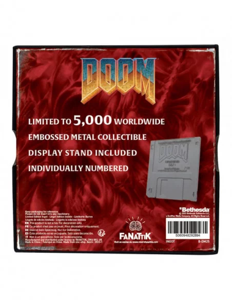 Doom Eternal Réplica Floppy Disc Limited Edition