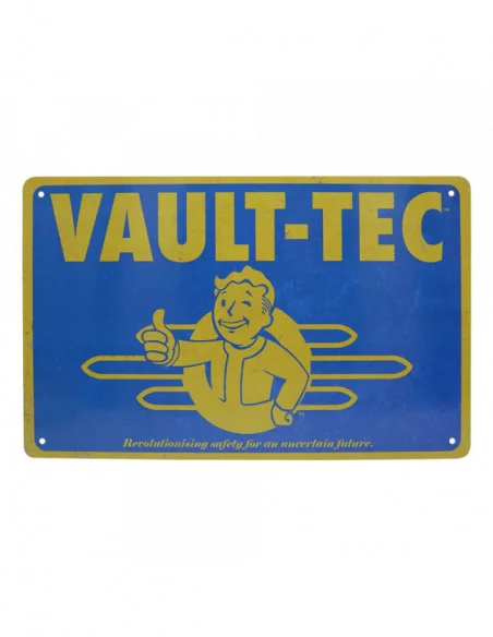 Fallout Set de 3 Placa de Chapa Brands