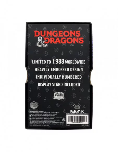 Dungeons & Dragons Lingote 50th Anniversary Spider Queen Limited Edition