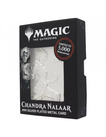 Magic the Gathering Lingote Chandra Nalaar Limited Edition (bañado en plata)